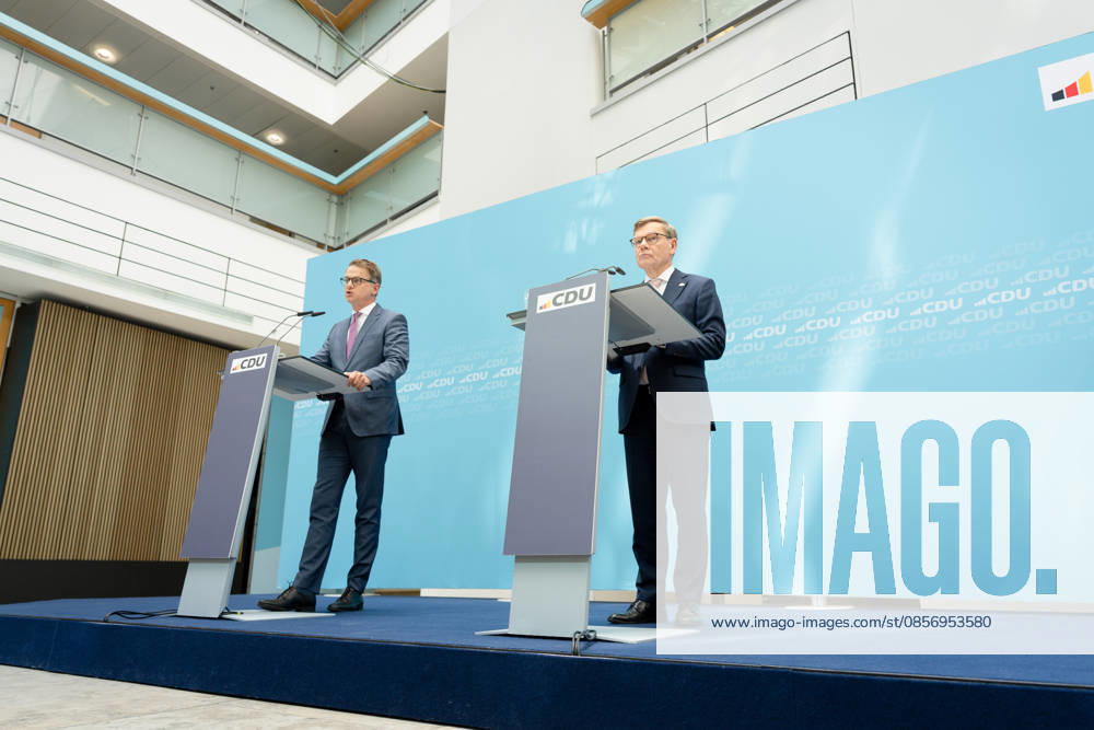 Berlin, Konrad-Adenauer-Haus, CDU Berlin, Generalsekretär, CDU, Carsten Linnemann, Bundesaußenminister, Johann Wadephul Berlin Berlin GER