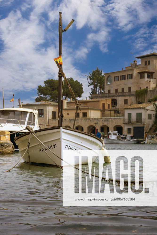 Fischerhafen in der Bucht von Cala Figuera, Mallorca, Balearen, Spanien