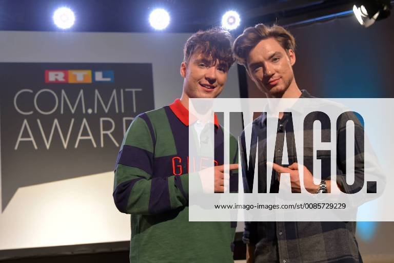 Die Lochis, Heiko und Roman Lochmann Verleihung des RTL Com.Mit Awards im RTL-Hauptstadtstudio in Berlin am 27.09.2018