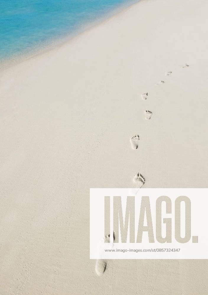 Tropical beach with white sand at summer model released Symbolfoto