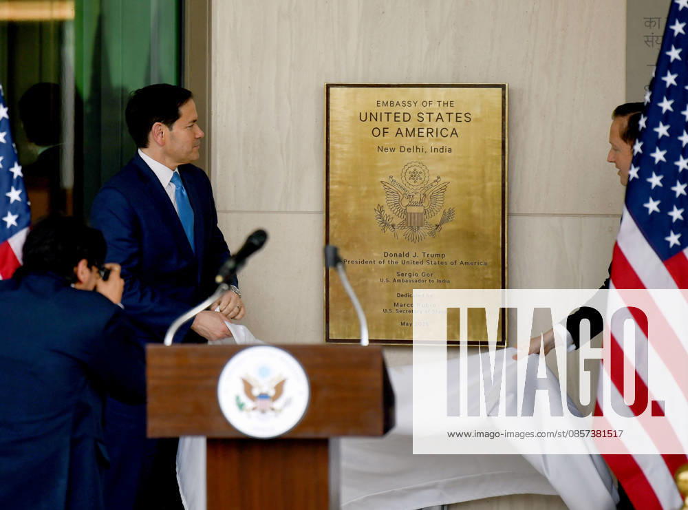 US Secretary of State Marco Rubio and US Ambassador to India Sergio Gor during the dedication ceremony of the new Support Annex Building New Delhi, May 23 (ANI): US Secretary of State Marco Rubio and US Ambassador to India Sergio Gor during the dedication ceremony of the new Support Annex Building (SPX) at the U.S. Embassy, in New Delhi on Saturday. New Delhi Delhi India