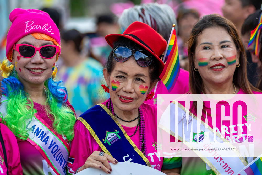 Participants dressed in colorful costumes take part during The Chiang Mai Pride Parade 2026 during celebrations. The Chiang Mai Pride Parade 2026 took place in Chiang Mai, Thailand. Chiang Mai province holds Thailandis first Pride Month celebrations annually, promoting gender equality, diversity, and human rights as part of Pride Month activities in northern Thailand. Chiang Mai Thailand - ZUMAs197 20260524_aaa_s197_115