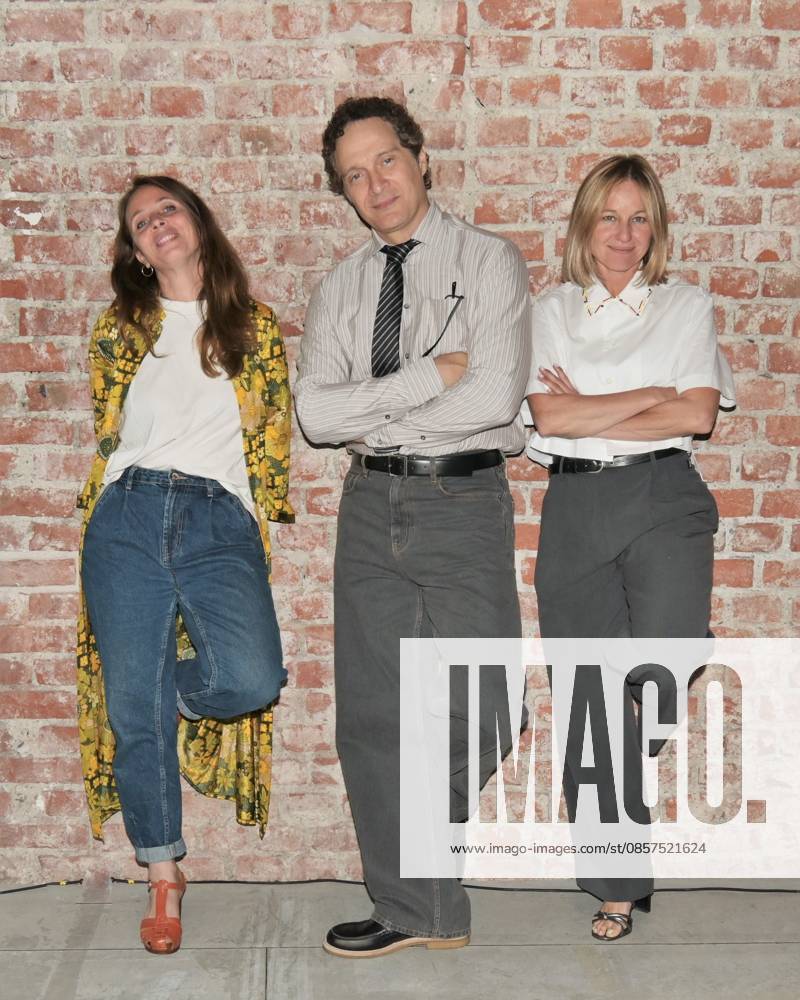 IPA85066495 - Milan,Italy Milano Film Fest 2026 photocall and presentation second edition from June 4 to 9, 2026. In the photo:Claudio Santamaria artistic director Milano Film Fest,Agata De Laurentiis programming director Milano Film Fest,Laura Boy president Fondazione Milano Film Fest