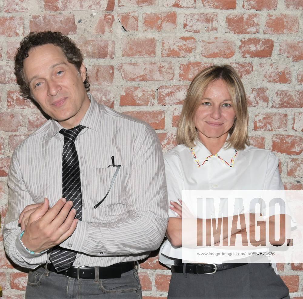 IPA85066499 - Milan,Italy Milano Film Fest 2026 photocall and presentation second edition from June 4 to 9, 2026. In the photo:Claudio Santamaria artistic director Milano Film Fest,Laura Boy president Fondazione Milano Film Fest