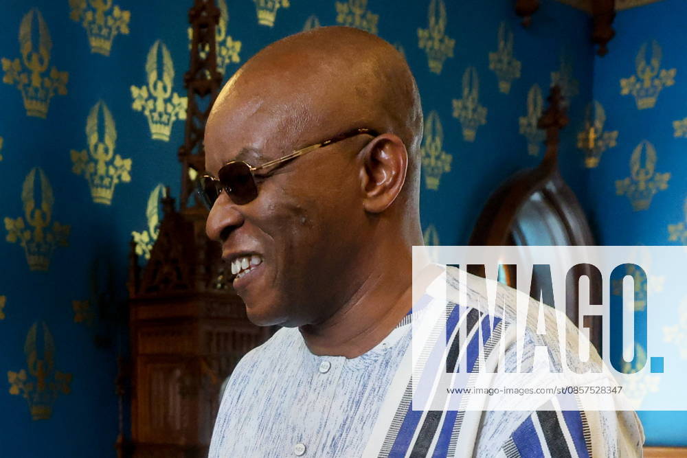 RUSSIA, MOSCOW - MAY 25, 2026: Burkina Faso s Ambassador to Russia Aristide Rapougdondba Ludovic Tapsoba is seen before a reception for the heads of missions at the Reception House of Russia’s Ministry of Foreign Affairs on Africa Day. Sergei Fadeichev TASS 93028198