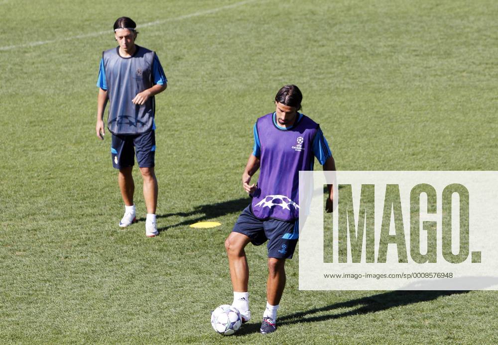 Madrid (13 09 2011) - Training Real Madrid CF, Sami Khedira - Mesut Özil... - (13092011027)