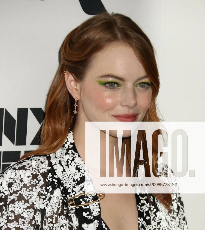 New York City, New York, U.S. - Actress EMMA STONE attends the The Favourite held during the New York Film Festival 56th Opening Night Gala Presentation held at Alice Tully Hall at Lincoln Center. New York City U.S. - ZUMAk03_ 20180928_zaf_k03_052
