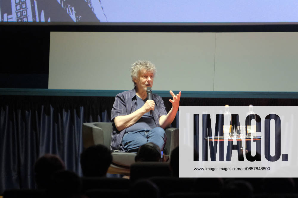 Michel Gondry During Masterclass At Cinema Massimo - Turin French director Michel Gondry conducts a masterclass at Cinema Massimo in Turin, Italy, on May 28, 2026 during which he reviews his eclectic career and introduces the screening of Microbo&Gasolina, alongside National Cinema Museum director Carlo Chatrian. Photo by Costantino Sergi IPA ABACAPRESS.COM Torino Torino