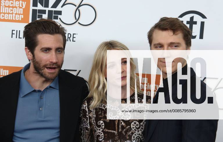 New York City, New York, U.S. - Actors JAKE GYLLENHAAL, CAREY MULLIGAN and PAUL DANO attend Wildlife held during the 56th New York Film Festival held at Alice Tully Hall at Lincoln Center. New York City U.S. - ZUMAk03_ 20180930_zaf_k03_057