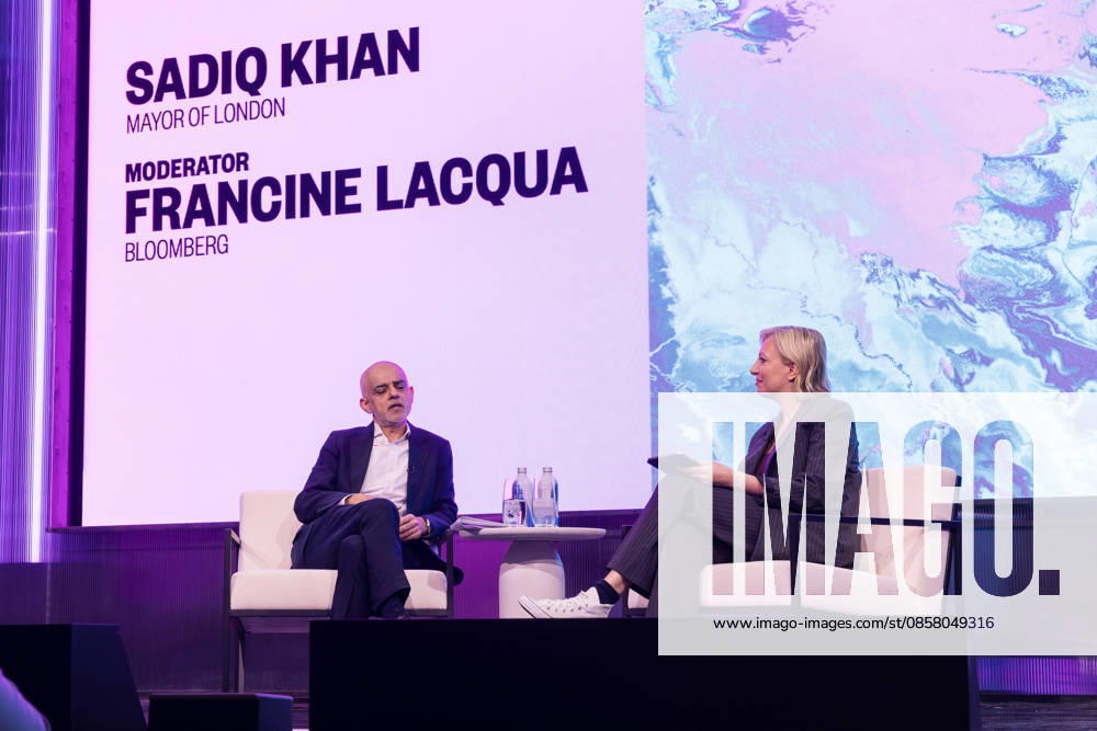 SWSX London 2026 Welcome Address at SXSW London Stage with Mayor of London Sadiq Khan, Francine Lacqua and Patrick Moore, Credit:Ewelina Stachurska Show Me You Ewelina Stachurska Avalon United Kingdom, London, Shoreditch