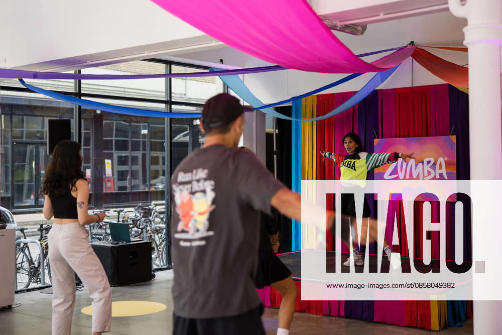 SWSX London 2026 Zumba is the Official Fitness Partner of SXSW London, Credit:Ewelina Stachurska Show Me You Ewelina Stachurska Avalon United Kingdom, London, Shoreditch