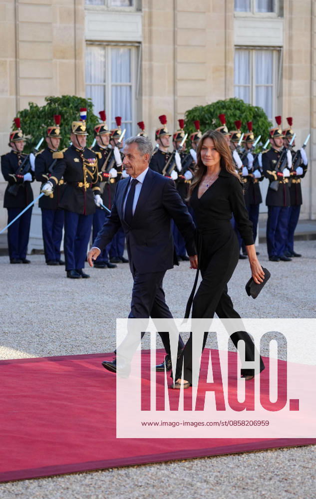 Nicolas Sarkozy, Carla Bruni Sarkozy The French presidential couple will host the President of Rwanda and his wife at the Élysée Palace in Paris for a state dinner on 2 June 2026 Anne Sophie Guebey Bestimage The French presidential couple will host the President of Rwanda and his wife at the Élysée Palace in Paris for a state dinner on 2 June 2026 Paris France