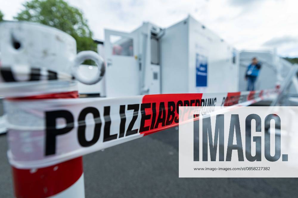 ResConEx 2026 am 03.06.2026 im RheinEnergieStadion in Köln Symbolfoto: Absperrband der Polizei Polizeiabsperrband
