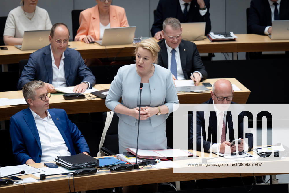 Berlin, AGH, Abgeordnetenhaus Berlin, AGH, Abgeordnetenhaus, Landesparlament, Kai Wegner, Regierender Bürgermeister, Franziska Giffey, Senatorin für Wirtschaft, Energie, Finanzsenator, Stefan Evers Berlin Berlin GER