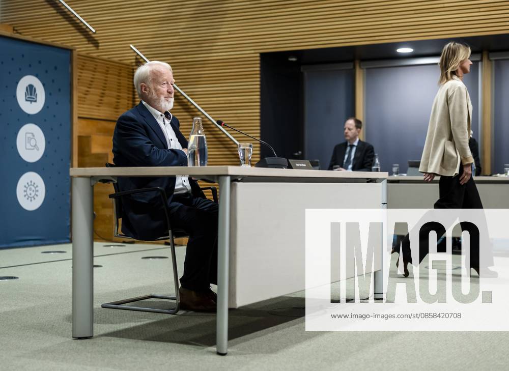 THE HAGUE - Jaap van Dissel, former director of the RIVM, during day four of the public hearings of the parliamentary inquiry committee into the coronavirus policy. REMKO DE WAAL ANP netherlands out - belgium out