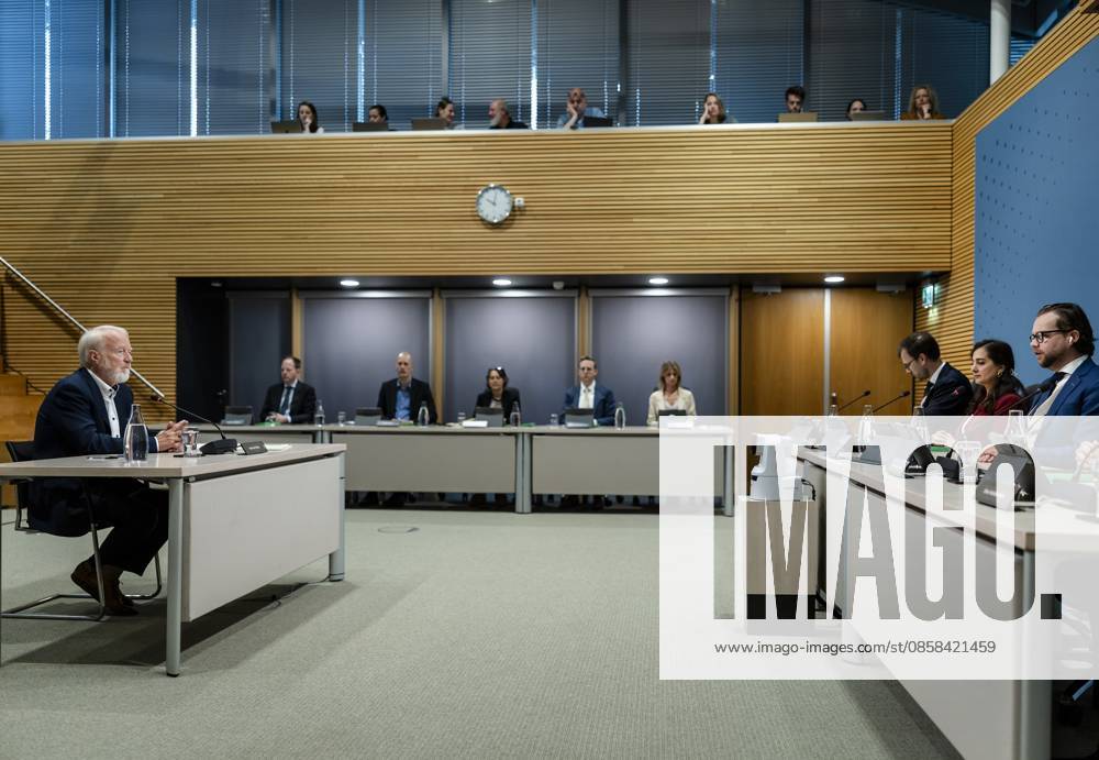 THE HAGUE - Jaap van Dissel, former director of the RIVM, during day four of the public hearings of the parliamentary inquiry committee into the coronavirus policy. REMKO DE WAAL ANP netherlands out - belgium out