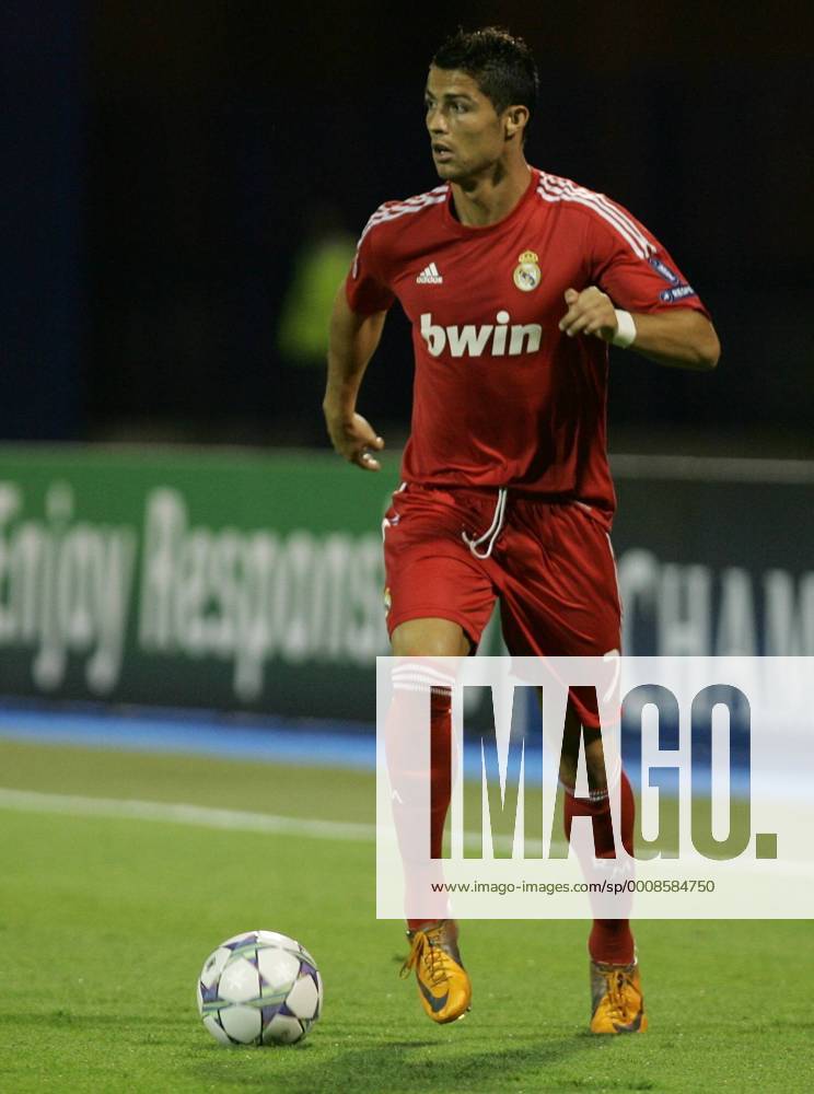Zagreb, 14.09.2011. - Champion League, Group D, Maksimir Stadium, GNK Zagreb (blue) - Real Madrid CF (red) 0:1 Cristiano Ronaldo