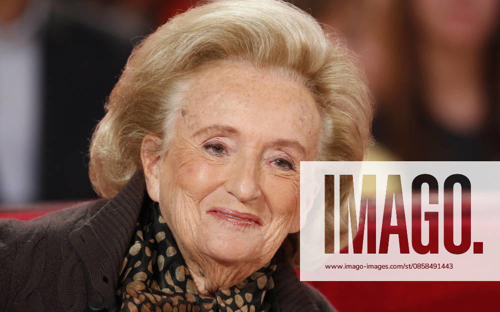 BERNADETTE CHIRAC RECORDING OF VIVEMENT DIMANCHE 433868 2015 10 28 Paris France