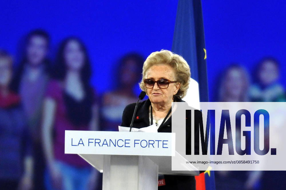 POLITIQUE : Discours candidat UMP - Villepinte - 11 03 12 Bernadette Chirac VILLEPINTE (ILE DE FRANCE)France