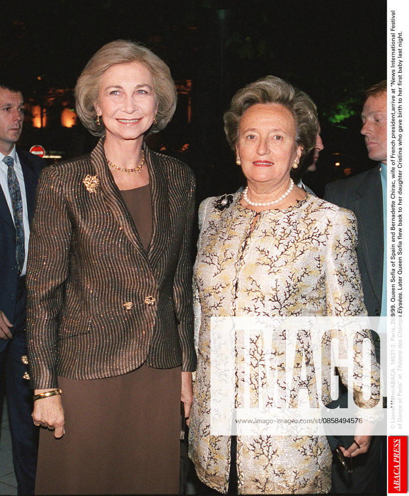 Bernadette Chirac, Wife Of Former French President Jacques Chirac, Dies At 93 Bernadette Chirac, wife of former French President Jacques Chirac, has died at the age of 93. A steadfast supporter throughout her husband’s political career, Bernadette Chodron de Courcel became an influential figure in French public life. She served as a member of the Corrèze General Council and was deeply involved in charitable work. She passed away on Friday at the age of 93. FILE - Lionel Hahn ABACA. 14531-2. Paris, 28 9 99. Queen Sofia of Spain and Bernadette Chirac, wife of French president, arrive at News International Festival of Dance of Paris at Theatre des Champs ElysŽes. Later Queen Sofia flew back to her daughter Cristina who gave birth to her firs
