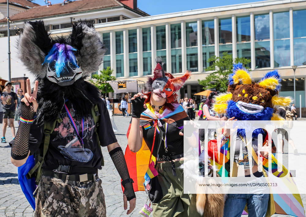 The Brno Pride Parade passed through the city centre as part of the Brno Pride Week 2026 event, in Brno, Czech Republic, on June 6, 2026. (CTKxPhoto MonikaxHlavacova) CTKPhotoP2026060604427 CTKPhotoP2026060604427