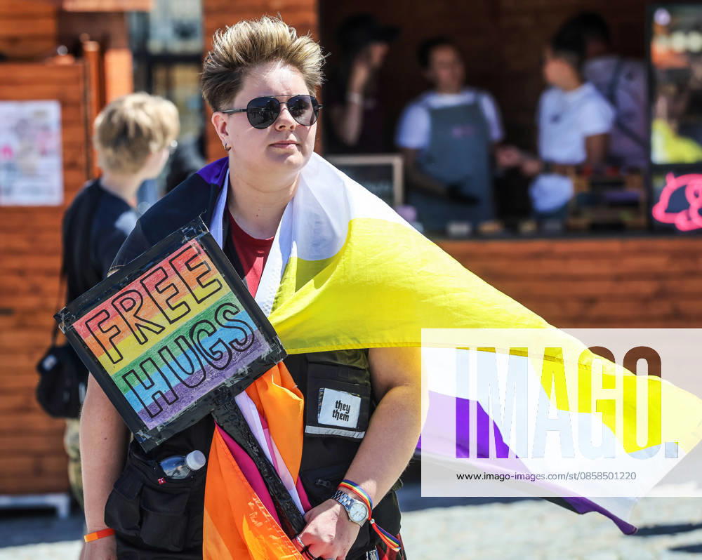 The Brno Pride Parade passed through the city centre as part of the Brno Pride Week 2026 event, in Brno, Czech Republic, on June 6, 2026. (CTKxPhoto MonikaxHlavacova) CTKPhotoP2026060604433 CTKPhotoP2026060604433