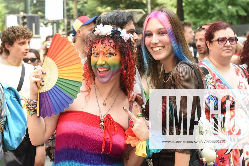 Foto IPP Massimo Rana Torino 06-06-2026 Gay Pride a Torino 20 anni dopo la prima uscita nella foto manifestanti Italy Photo Press - World Copyright