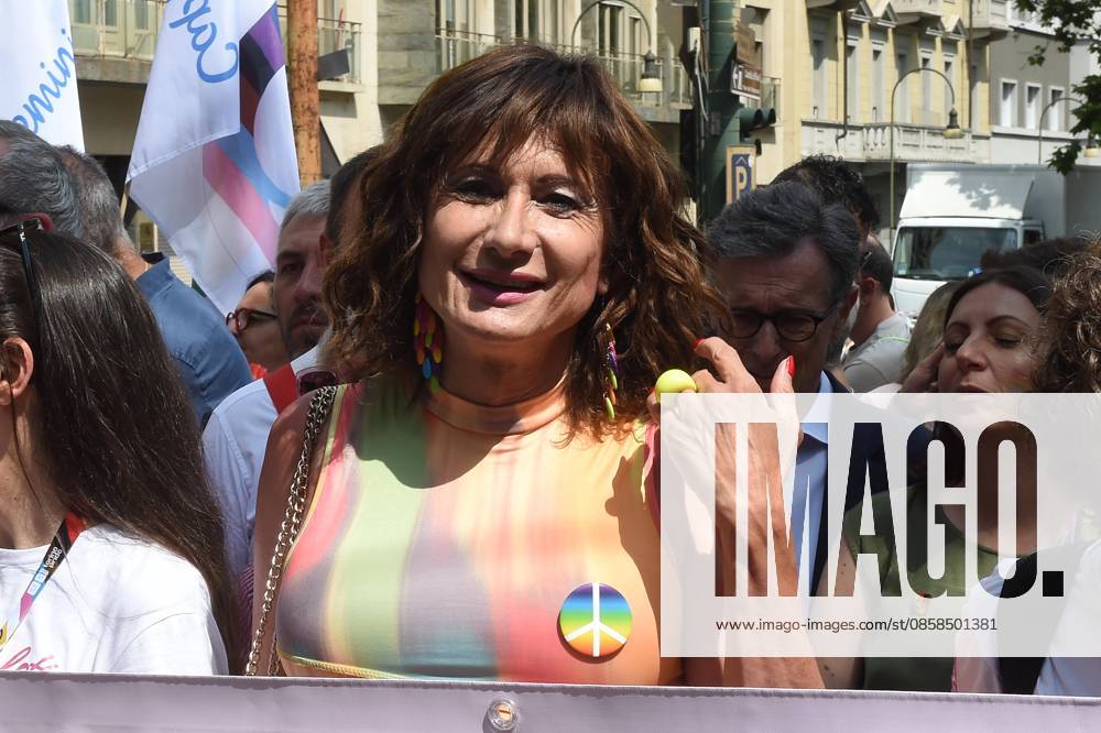 Foto IPP Massimo Rana Torino 06-06-2026 Gay Pride a Torino 20 anni dopo la prima uscita nella foto vladimir luxuria Italy Photo Press - World Copyright