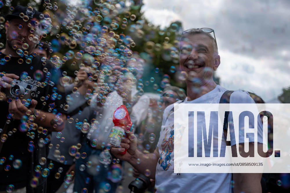 IPA85406643 - Turin. PRIDE 2026 more than 150,000 people parade through the streets of the city center. Pictured: images from Pride