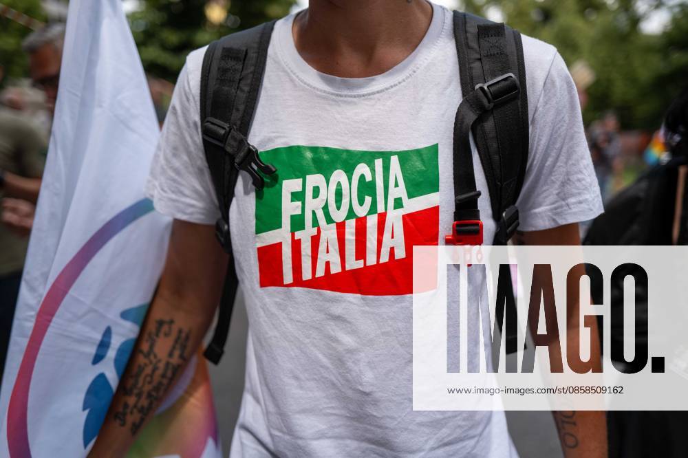 IPA85406636 - Turin. PRIDE 2026 more than 150,000 people parade through the streets of the city center. Pictured: images from Pride