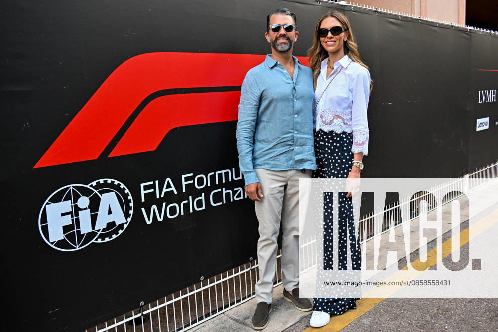 Donald Trump Jr and his wife Bettina Anderson in the paddocks of the Formula 1 Louis Vuitton Grand Prix of Monaco 2026, in Monte Carlo, Monaco, on June 7, 2026 Bruno Bebert Bestimage Donald Trump Jr and his wife Bettina Anderson in the paddocks of the Formula 1 Louis Vuitton Grand Prix of Monaco 2026, in Monte Carlo, Monaco, on June 7, 2026 Monte Carlo Monaco