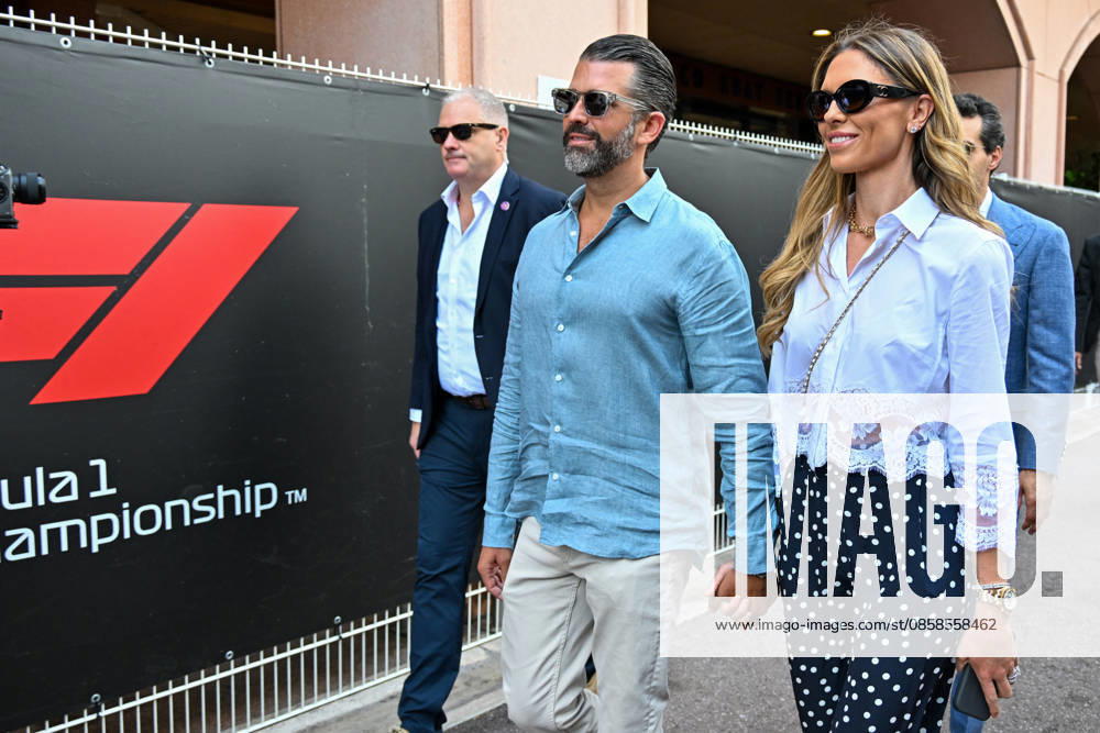 Donald Trump Jr and his wife Bettina Anderson in the paddocks of the Formula 1 Louis Vuitton Grand Prix of Monaco 2026, in Monte Carlo, Monaco, on June 7, 2026 Bruno Bebert Bestimage Donald Trump Jr and his wife Bettina Anderson in the paddocks of the Formula 1 Louis Vuitton Grand Prix of Monaco 2026, in Monte Carlo, Monaco, on June 7, 2026 Monte Carlo Monaco