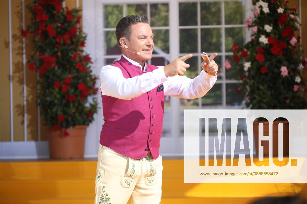 Stefan Mross in der ARD TV-Show Immer wieder sonntags im Europa-Park. Rust