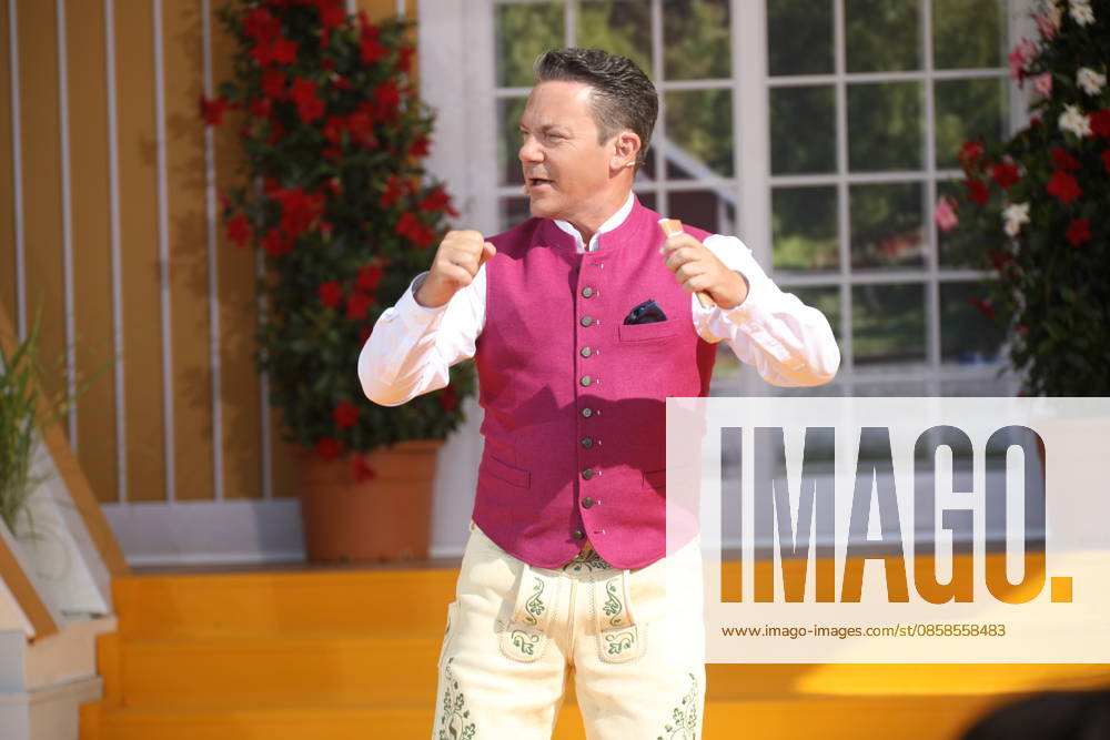 Stefan Mross in der ARD TV-Show Immer wieder sonntags im Europa-Park. Rust