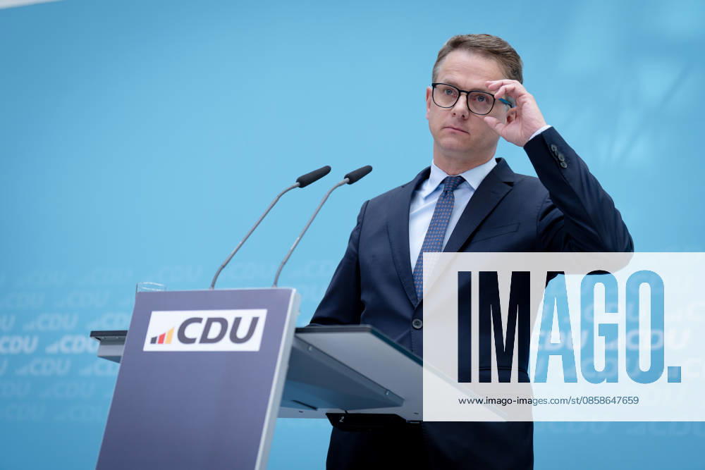 Berlin, Konrad-Adenauer-Haus, CDU Berlin, Generalsekretär, CDU, Carsten Linnemann Berlin Berlin GER