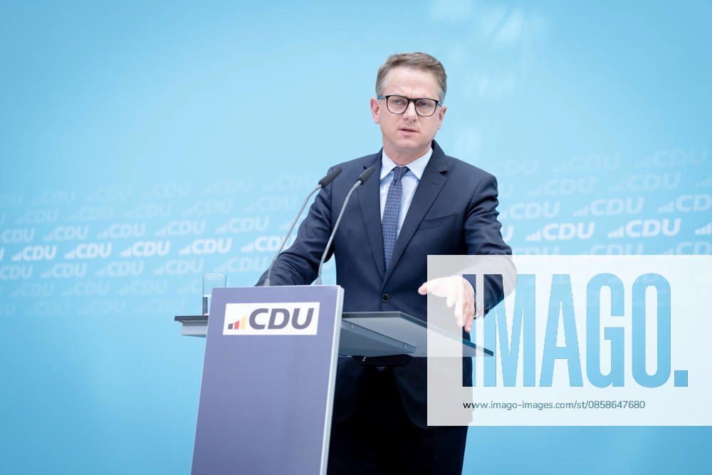 Berlin, Konrad-Adenauer-Haus, CDU Berlin, Generalsekretär, CDU, Carsten Linnemann Berlin Berlin GER