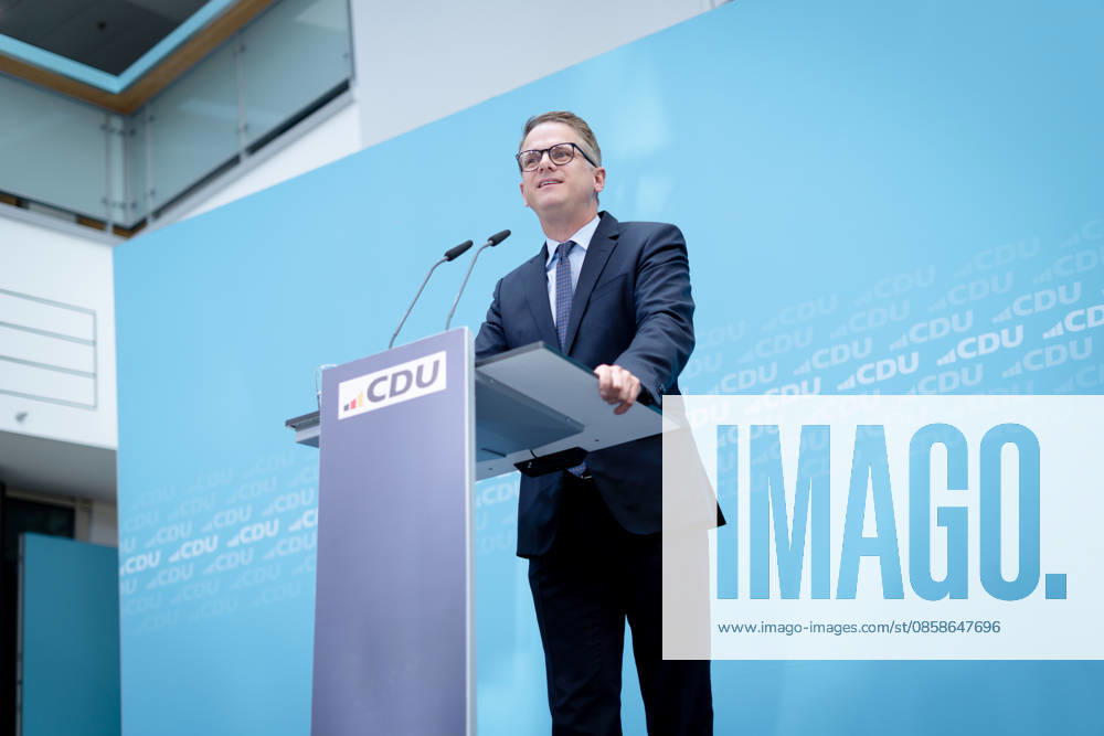 Berlin, Konrad-Adenauer-Haus, CDU Berlin, Generalsekretär, CDU, Carsten Linnemann Berlin Berlin GER
