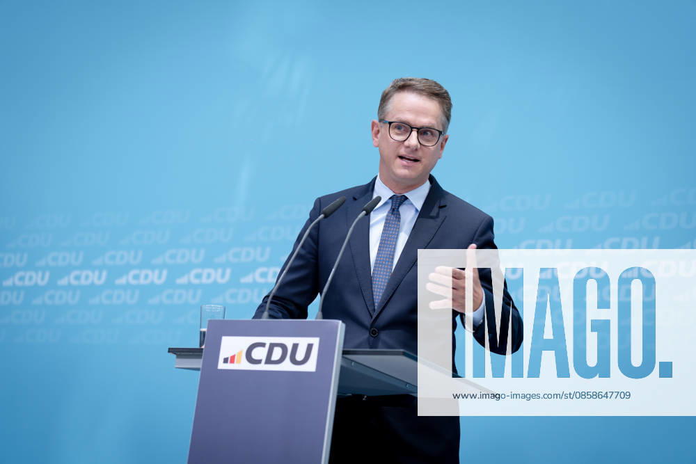 Berlin, Konrad-Adenauer-Haus, CDU Berlin, Generalsekretär, CDU, Carsten Linnemann Berlin Berlin GER