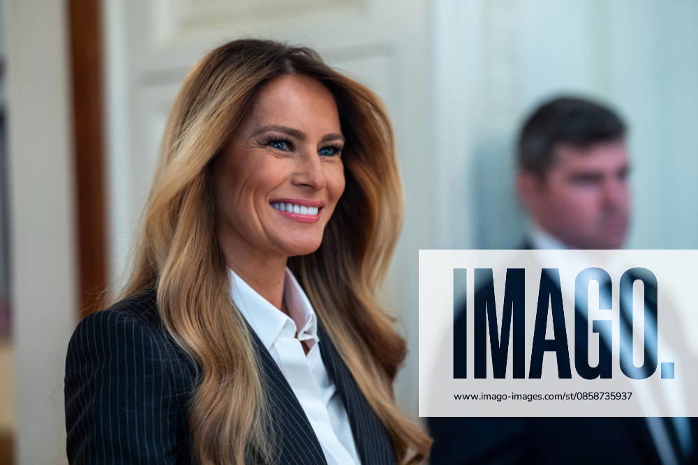 First Lady Melania Trump honors Americaâ€⠢s next generation of leading artificial intelligence innovators during the Presidential AI Challenge Awards Ceremony in Washington, D.C., on June 9, 2026. The event recognized outstanding student achievement and innovation in artificial intelligence. Washington United States - ZUMAl312 20260609_znp_l312_012