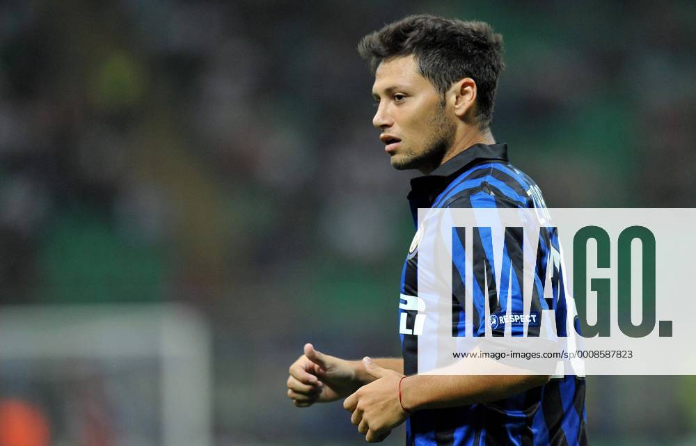 Mauro ZARATE (Inter) Milano 14 9 2011 Stadio Giuseppe Meazza Serie A 2011 2012 UEFA Champions League Football Calcio Inter Vs Trabzonspor allexsabba