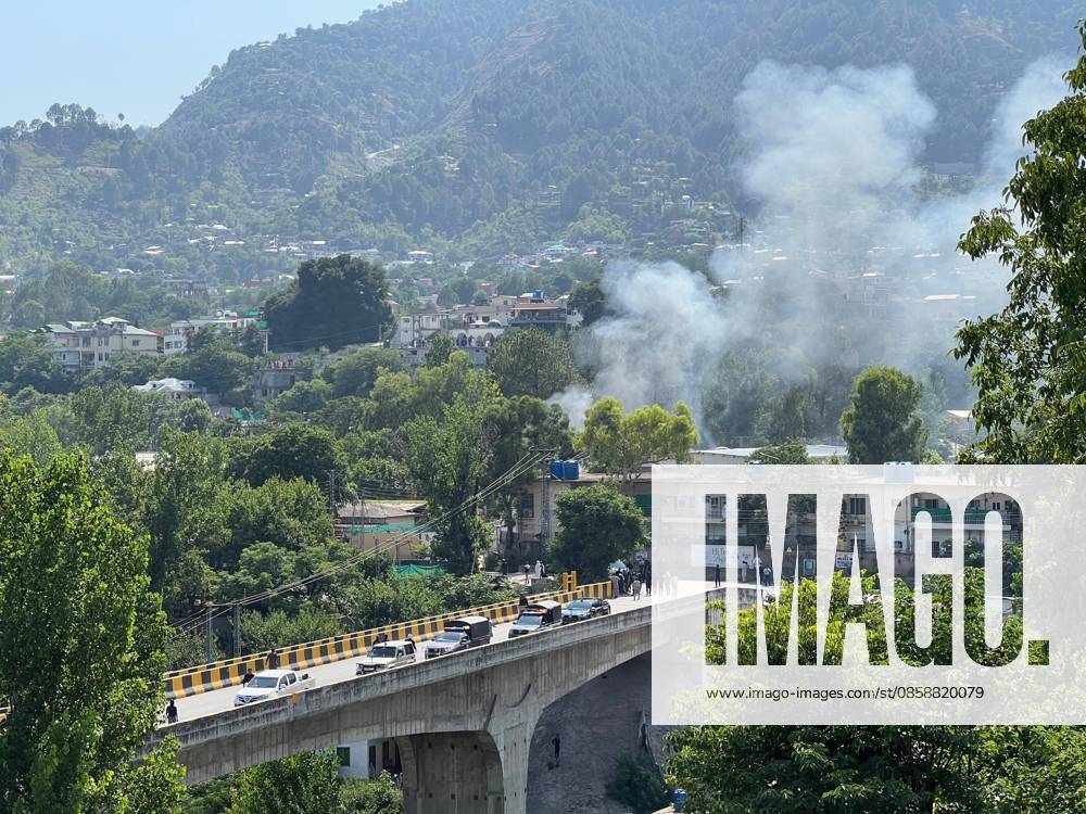 Pakistani army says chopper crashes in Muzaffarabad, all personnel dead MUZAFFARABAD, PAKISTANI-ADMINISTRATED KASMIR - JUNE 10: Smoke rises from the spot where a Pakistani Army Mi-17 helicopter crashed during take-off due to a reported technical fault, the military said, near Muzaffarabad, the capital of Pakistani-administered Kashmir on June 10, 2026. According to the Inter-Services Public Relations (ISPR), all personnel on board were killed in the accident, with no survivors. Naseer Hamed Anadolu Muzaffarabad Pakistan. Editorial use only. Please get in touch for any other usage.