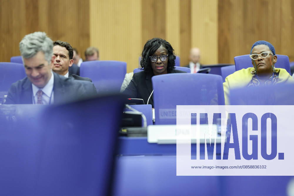 LAKIESHA HAWKINS, Acting Deputy Associate Administrator for NASAÃ¢â‚¬â ¢s Exploration Systems Development Mission Directorate, speaks during the opening day of the 69th session of COPUOS. HAWKINS discussed NASAÃ¢â‚¬â ¢s Artemis campaign, including the planned Artemis III and Artemis IV missions, highlighting international cooperation, the role of UNOOSA and future human exploration of the Moon. New York USA - ZUMAo116 20260610_znp_o116_007