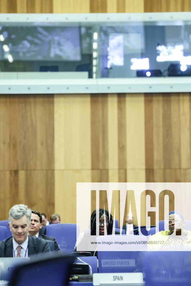 LAKIESHA HAWKINS, Acting Deputy Associate Administrator for NASAâ€⠢s Exploration Systems Development Mission Directorate, speaks during the opening day of the 69th session of COPUOS. HAWKINS discussed NASAâ€⠢s Artemis campaign, including the planned Artemis III and Artemis IV missions, highlighting international cooperation, the role of UNOOSA and future human exploration of the Moon. New York USA - ZUMAo116 20260610_znp_o116_002