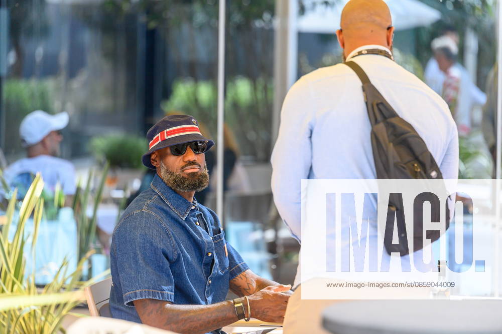 Dubrovnik, Croatia, 130626. Hotel Excelsior. NBA star LeBron James, owner of the AlUla team at the E1 electric speedboat race. Photo: Tonci Plazibat CROPIX Dubrovnik Croatia