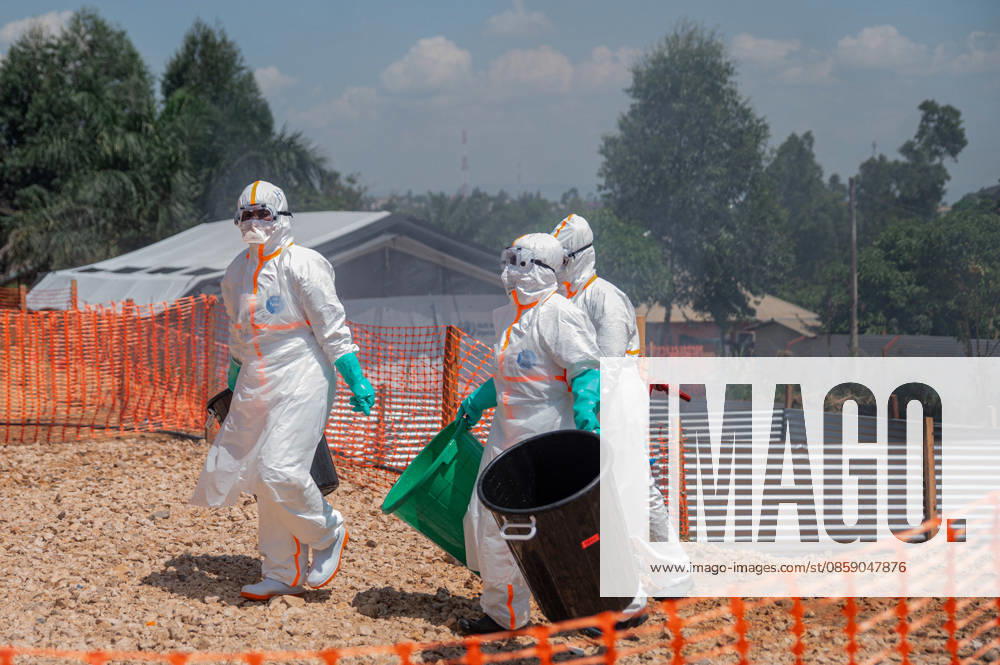 Ebola outbreak in Democratic Republic of Congo BUNIA, DEMOCRATIC REPUBLIC OF THE CONGO - JUNE 13: Personal protective equipment used by healthcare workers are also separated and transported to an incineration site for disposal in accordance with biomedical waste management protocols, as an infected citizen who has the Ebola virus has died in Bunia, Democratic Republic of the Congo (DRC), on June 13, 2026. Stringer Anadolu Bunia Democratic Republic of the Congo. Editorial use only. Please get in touch for any other usage.