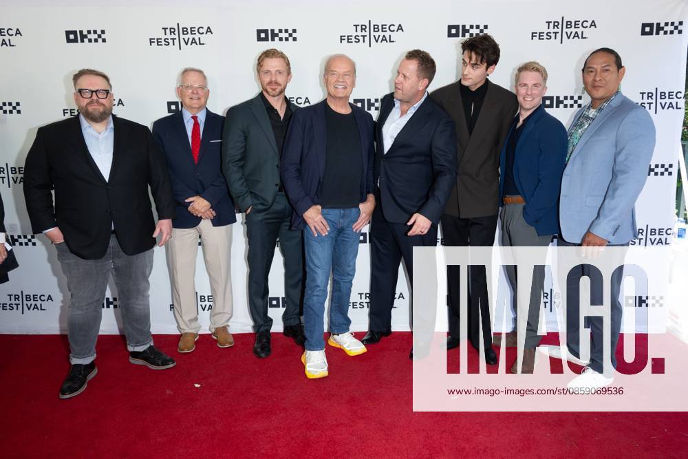 Young Washington World Premiere, 25th Tribeca Film Festival (NEW) "Young Washington" World Premiere, 25th Tribeca Film Festival. June 13, 2026, New York, New York, USA: (L-R) Brandon Purdie, Scott Klossner, John Foss, Kelsey Grammer, Jon Erwin, William Franklyn-Miller, Michael Benz and Ryan Begay attend "Young Washington" World Premiere during the 2026 Tribeca Film Festival at SVA Theatre on June 13, 2026 in New York City. (Credit: M10s TheNews2)(Foto: M10S Thenews2 imago images) Young Washington World Premiere, 25th Tribeca Film Festival