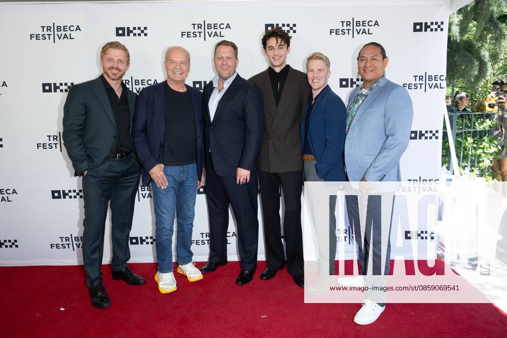Young Washington World Premiere, 25th Tribeca Film Festival (NEW) "Young Washington" World Premiere, 25th Tribeca Film Festival. June 13, 2026, New York, New York, USA: (L-R) John Foss, Kelsey Grammer, Jon Erwin, William Franklyn-Miller, Michael Benz and Ryan Begay attend "Young Washington" World Premiere during the 2026 Tribeca Film Festival at SVA Theatre on June 13, 2026 in New York City. (Credit: M10s TheNews2)(Foto: M10S Thenews2 imago images) Young Washington World Premiere, 25th Tribeca Film Festival