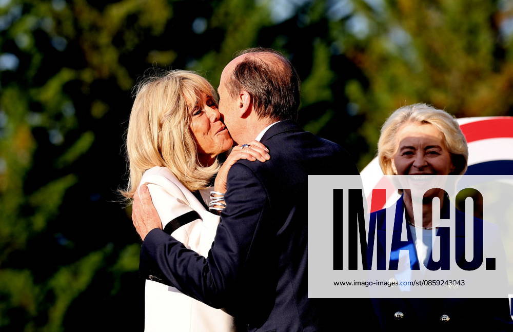 Ursula von der Leyen, President of the European Commission, her husband Heiko, and Brigitte Macron Arrival of thestate and government for a working dinner Responding together to major international challenges on the sidelines of the G7 summit in Évian-les-Bains on June 15, 2026 Dominique Jacovides Bestimage Arrival of the G7 heads of state and government for a working dinner Responding together to major international challenges on the sidelines of the G7 summit in Évian-les-Bains on June 15, 2026, Évian, France,detected_source_language