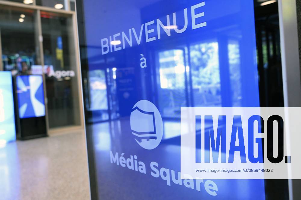 King Philippe And Queen Mathilde Visit Media Square EVERE, BELGIUM - JUNE 18: illustration picture during a royal visit to Media Square, the RTBF s new headquarters in Brussels.on June 18, 2026 in Evere, Belgium, 18 06 2026 Evere Belgium