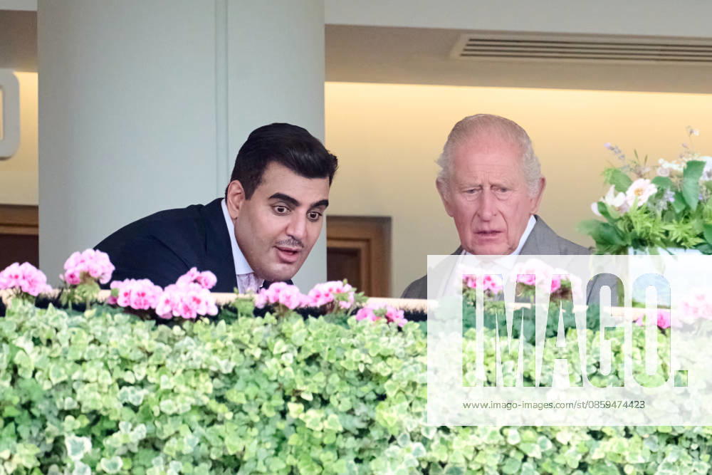 Day 3 of Royal Ascot at Ascot Racecourse, Ascot, UK Ascot, UK. 18 June, 2026. King Charles III and HH Sheikh Hamad bin Abdullah Al Thani attend Day 3 of Royal Ascot at Ascot Racecourse., Credit:Bart Lenoir Avalon UK, Ascot